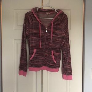 Juicy Couture zipper jacket with hoodie